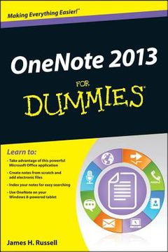 portada onenote 2013 for dummies (in English)