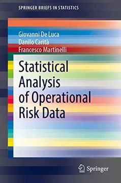 portada Statistical Analysis of Operational Risk Data (Springerbriefs in Statistics) (in English)