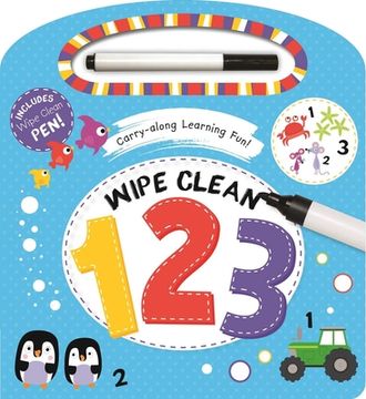 portada Wipe Clean 123: Early Learning for 3+ Year-Olds (en Inglés)