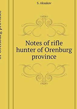 portada Notes Rifle Hunter Orenburg Province