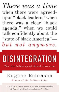 portada Disintegration: The Splintering of Black America (en Inglés)