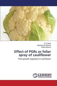 portada Effect of PGRs as foliar spray of cauliflower