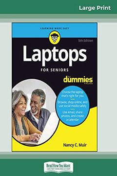 portada Laptops for Seniors for Dummies, 5th Edition (en Inglés)