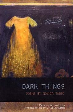 portada Dark Things (Lannan Translations Selection Series) (en Inglés)
