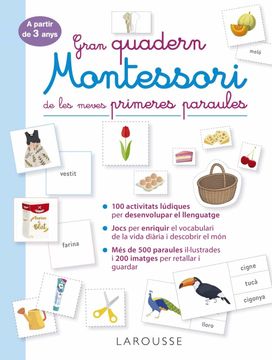 portada Gran Quadern Montessori de les Meves Primeres Paraules (in Catalá)