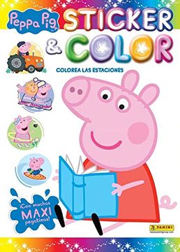 Libro Peppa pig Colorea las Estaciones. Sticker & Color De Varios Autores -  Buscalibre