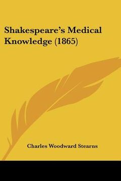 portada shakespeare's medical knowledge (1865) (en Inglés)