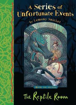 portada the reptile room. lemony snicket (in English)