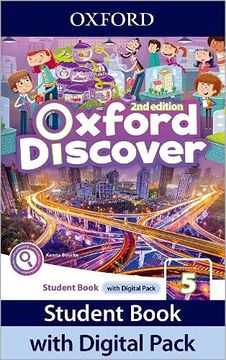 portada Oxford Discover: Level 5: Student Book With Digital Pack: Print Student Book and 2 Years 'Access to Student E-Book, Workbook E-Book, Online Practice and Student Resources. (en Inglés)