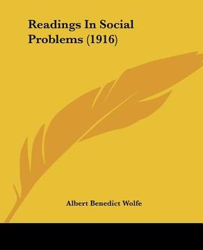 portada readings in social problems (1916) (en Inglés)