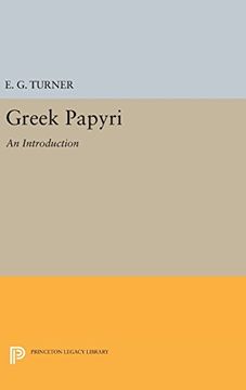 portada Greek Papyri: An Introduction (Princeton Legacy Library) (in English)