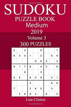 portada 300 Medium Sudoku Puzzle Book 2019 (in English)
