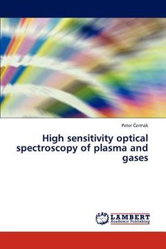 portada high sensitivity optical spectroscopy of plasma and gases (en Inglés)