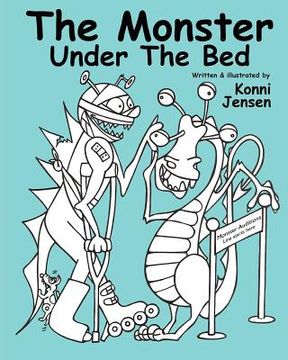 portada the monster under the bed