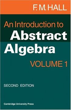 portada An Introduction to Abstract Algebra: Volume 1: V. 1: (en Inglés)