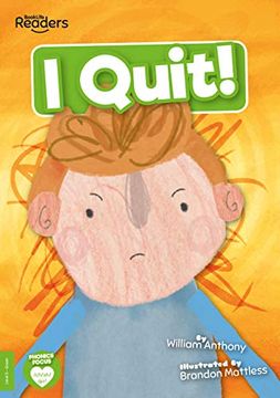 portada I Quit! (Booklife Readers) (in English)
