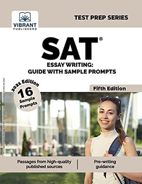 portada Sat Essay Writing Guide With Sample Prompts (Test Prep) (en Inglés)