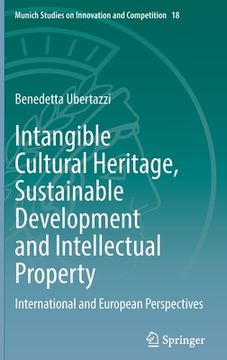 portada Intangible Cultural Heritage, Sustainable Development and Intellectual Property: International and European Perspectives (in English)