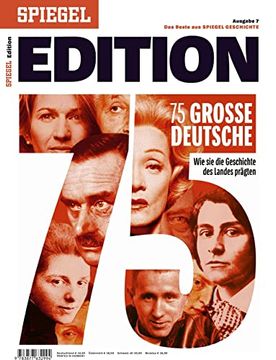 portada 75 Große Deutsche: Spiegel Edition (en Alemán)