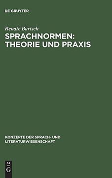 portada Sprachnormen: Theorie und Praxis (en Alemán)
