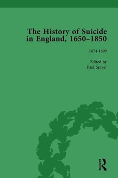 portada The History of Suicide in England, 1650-1850, Part I Vol 2 (en Inglés)