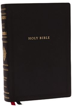 portada Kjv, Wide-Margin Reference Bible, Sovereign Collection, Genuine Leather, Black, red Letter, Comfort Print: Holy Bible, King James Version 