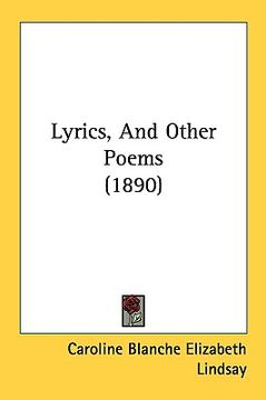 portada lyrics, and other poems (1890)