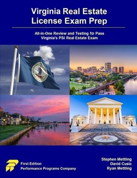 portada Virginia Real Estate License Exam Prep: All-in-One Review and Testing to Pass Virginia's PSI Real Estate Exam 