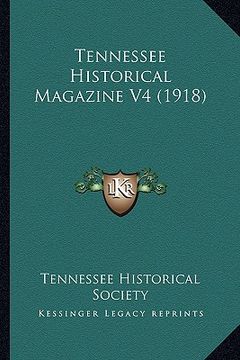 portada tennessee historical magazine v4 (1918) (in English)