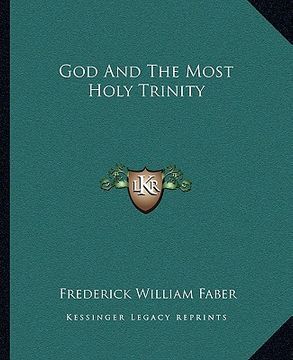 portada god and the most holy trinity (in English)