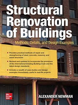 portada Structural Renovation of Buildings: Methods, Details, and Design Examples, Second Edition (en Inglés)