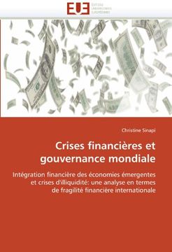 portada Crises Financieres Et Gouvernance Mondiale