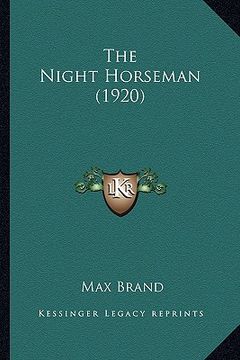 portada the night horseman (in English)