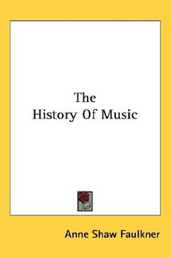 portada the history of music (in English)