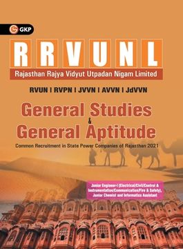 portada Rajasthan Rvunl 2021 General Studies & General Aptitude (en Inglés)