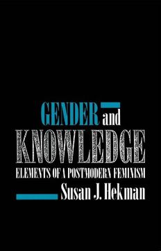 portada Gender and Knowledge: Elements of a Postmodern Feminism