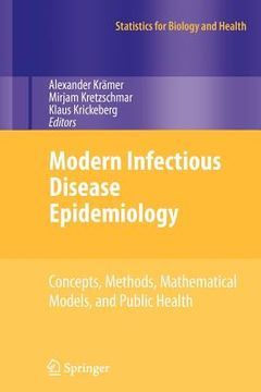 portada modern infectious disease epidemiology: concepts, methods, mathematical models, and public health (en Inglés)