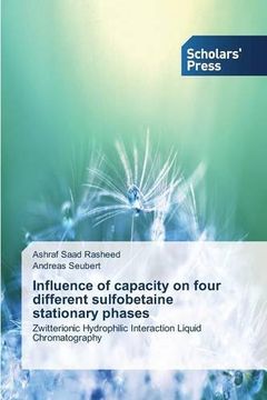 portada Influence of capacity on four different sulfobetaine stationary phases