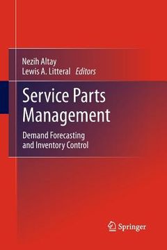 portada Service Parts Management: Demand Forecasting and Inventory Control (en Inglés)