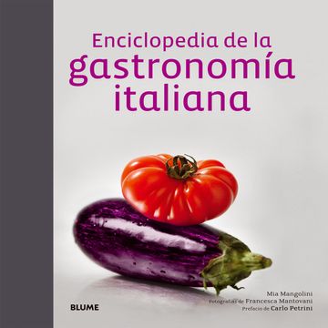 portada Enciclopedia de la Gastronomia Italiana (in Spanish)