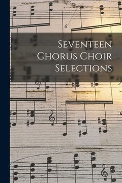 portada Seventeen Chorus Choir Selections (en Inglés)