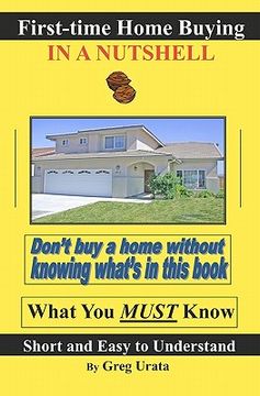 portada first-time home buying in a nutshell (en Inglés)