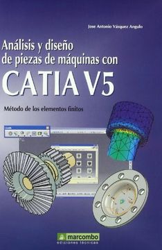 portada Aanalisis y Diseño de Piezas de Maquinas con CATIA V5