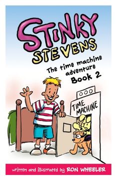 portada Stinky Stevens Book 2: The Time Machine Adventure