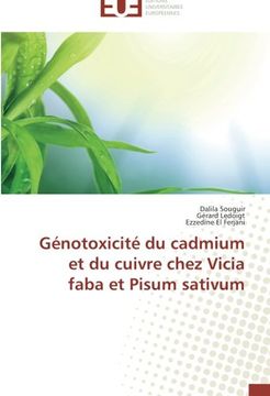 portada Genotoxicite Du Cadmium Et Du Cuivre Chez Vicia Faba Et Pisum Sativum