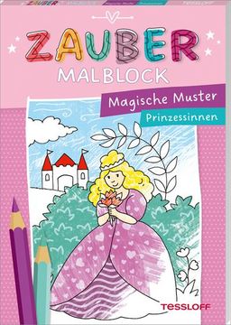 portada Zaubermalblock. Magische Muster. Prinzessinnen (in German)