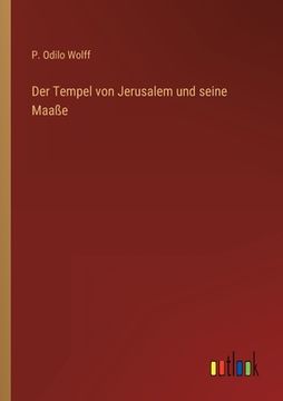portada Der Tempel von Jerusalem und seine Maaße (en Alemán)
