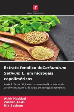 portada Extrato Fenólico Decoriandrum Sativum l. Em Hidrogéis Copoliméricos