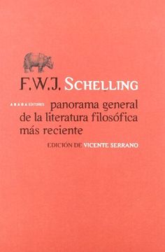 portada Panorama General de la Literatura Filosofica mas Reciente (in Spanish)