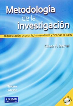 Libro Metodologia de la Investigacion (Pearson), Bernal, ISBN  9789586991285. Comprar en Buscalibre